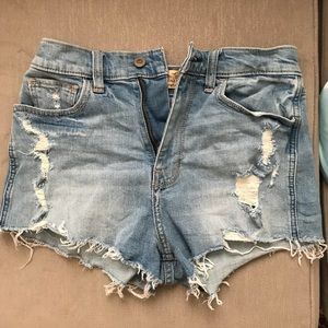 Hollister high rise shorts